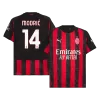 Camiseta MODRIĆ #14 AC Milan 2025/26 Primera Equipación Hombre - Versión Hincha - camisetasfutbol