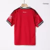 Miniconjunto Manchester United 2025/26 Primera Equipación Niño (Camiseta + Pantalón Corto) - camisetasfutbol