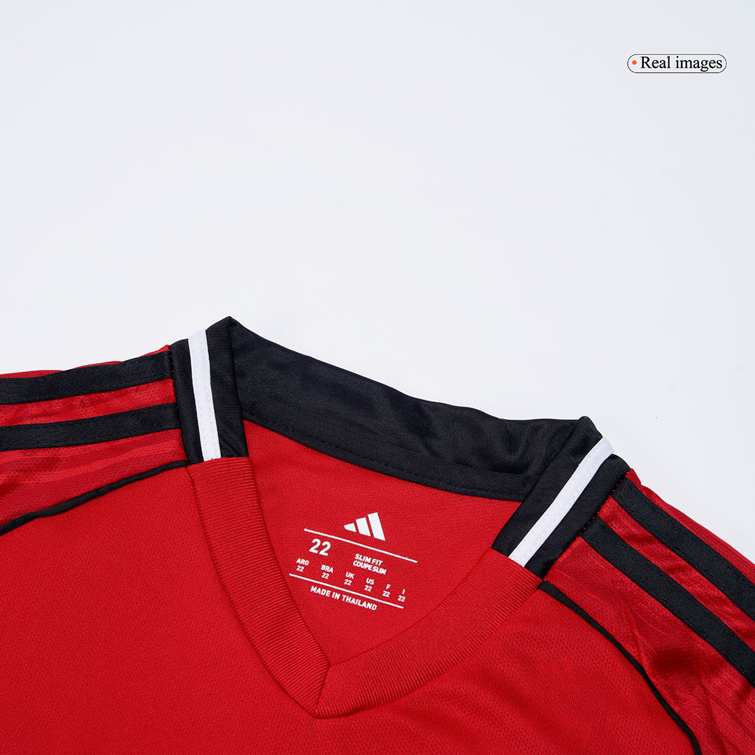Miniconjunto Completo Manchester United 2025/26 Primera Equipación Niño - camisetasfutbol