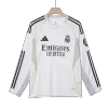 Camiseta Manga Larga Real Madrid 2025/26 Home Hombre - Versión Hincha - camisetasfutbol