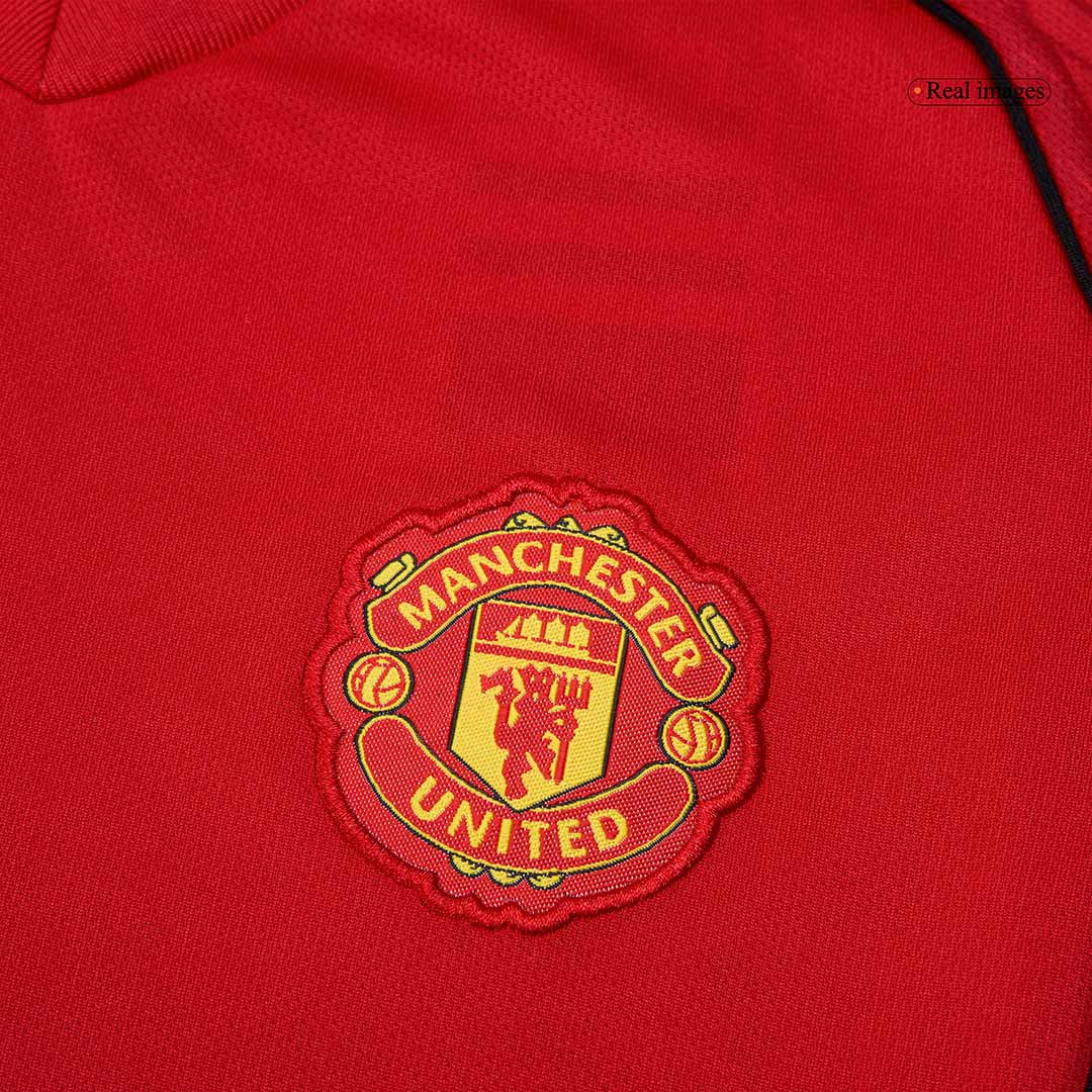 Miniconjunto Completo Manchester United 2025/26 Primera Equipación Niño - camisetasfutbol