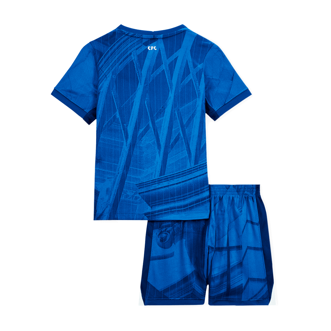 Miniconjunto Chelsea 2025/26 Primera Equipación Niño - camisetasfutbol