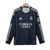 Camiseta Manga Larga Real Madrid 2025/26 Segunda Equipación - Versión Hincha - camisetasfutbol
