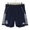 Pantalón Corto Auténtica Real Madrid 2025/26 Segunda Equipación Hombre - camisetasfutbol