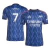 Camiseta SAKA #7 Arsenal 2025/26 Segunda Equipación Hombre - Versión Hincha - camisetasfutbol