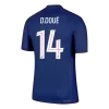 Camiseta Auténtica D.DOUÉ #14 PSG 2025/26 Primera Equipación Hombre - Versión Jugador - camisetasfutbol