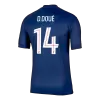 Camiseta D.DOUÉ #14 PSG 2025/26 Primera Equipación Hombre - Versión Hincha - camisetasfutbol