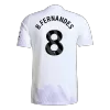 Camiseta Auténtica B.FERNANDES #8 Manchester United 2025/26 Segunda Equipación Hombre - Versión Jugador - camisetasfutbol