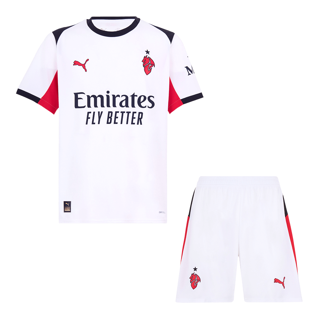 Conjunto AC Milan 
2025/26 Segunda Equipación - camisetasfutbol
