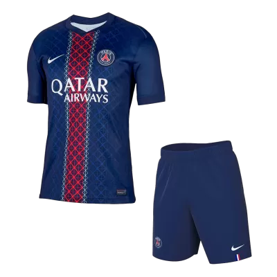 Conjunto PSG 
2025/26 Primera Equipación Local Hombre (Camiseta + Pantalón Corto) - camisetasfutbol