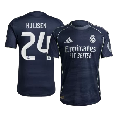Camiseta Auténtica HUIJSEN #24 Real Madrid 2025/26 Segunda Equipación Hombre - Versión Jugador - camisetasfutbol