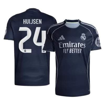 Camiseta HUIJSEN #24 Real Madrid 2025/26 Segunda Equipación Hombre - Versión Hincha - camisetasfutbol