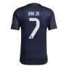 Camiseta Auténtica VINI JR. #7 Real Madrid 2025/26 Segunda Equipación Hombre - Versión Jugador - camisetasfutbol
