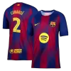 UCL Camiseta CUBARSÍ #2 Barcelona 2025/26 Primera Equipación Hombre - Versión Hincha - camisetasfutbol