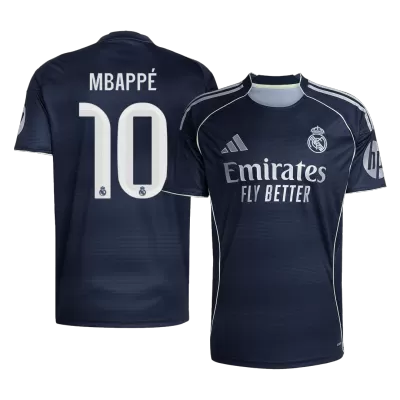 Camiseta MBAPPÉ #10 Real Madrid 2025/26 Segunda Equipación Hombre - Versión Hincha - camisetasfutbol