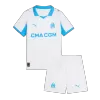 Miniconjunto Marseille 2025/26 Primera Equipación Niño (Camiseta + Pantalón Corto) - camisetasfutbol