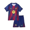 Miniconjunto Barcelona 2025/26 Primera Equipación Niño (Camiseta + Pantalón Corto) - camisetasfutbol