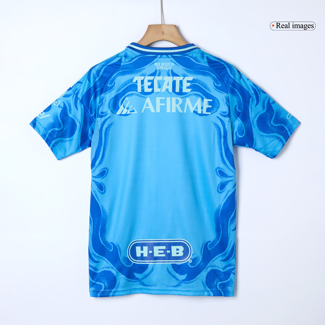 Camiseta Tigres UANL 2025/26 Segunda Equipación Hombre - Versión Hincha - camisetasfutbol