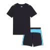 Miniconjunto Marseille 2025/26 Segunda Equipación Niño (Camiseta + Pantalón Corto) - camisetasfutbol