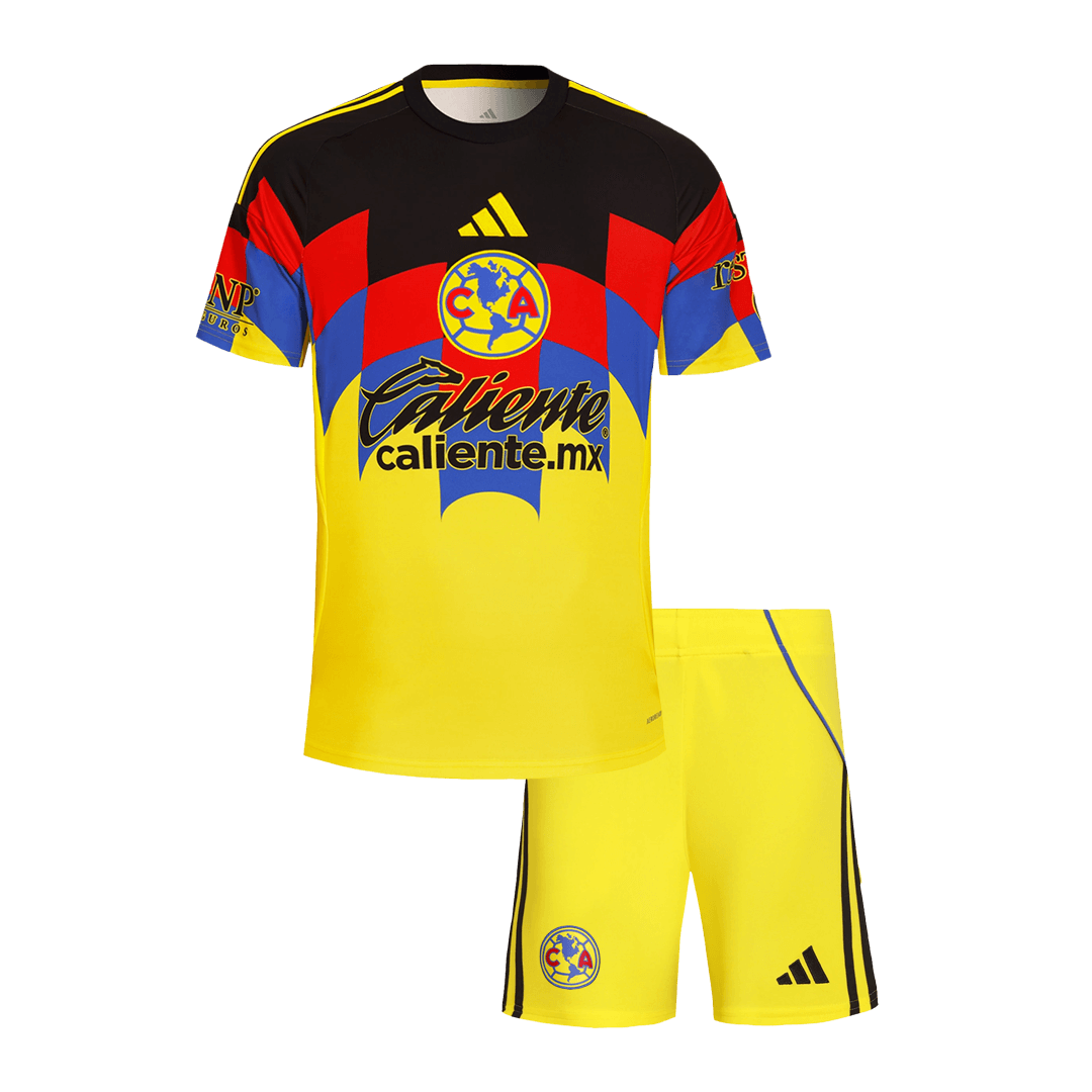 Miniconjunto Club America Aguilas 2025/26 Primera Equipación Niño (Camiseta + Pantalón Corto) - camisetasfutbol