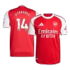 Camiseta Auténtica GYÖKERES #14 Arsenal 2025/26 Primera Equipación Hombre - Versión Jugador - camisetasfutbol
