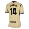 UCL Camiseta Auténtica RASHFORD #14 Barcelona 2025/26 Segunda Equipación Hombre - Versión Jugador - camisetasfutbol
