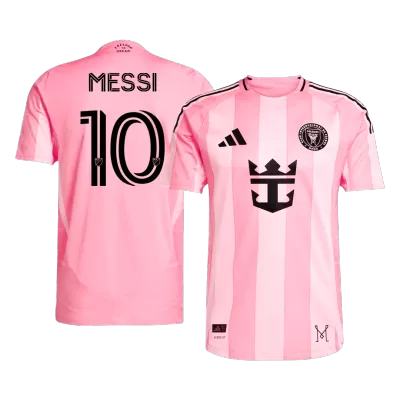 Camiseta Auténtica MESSI #10 Inter Miami CF 2025 Primera Equipación Local Hombre - Versión Jugador - camisetasfutbol
