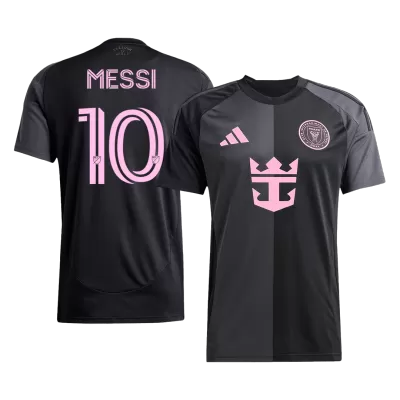 Camiseta MESSI #10 Inter Miami CF 2025 Segunda Equipación Visitante Hombre - Versión Hincha - camisetasfutbol