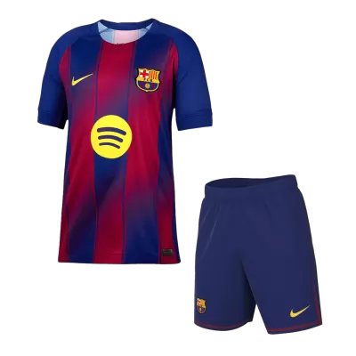 Conjunto Barcelona 
2025/26 Primera Equipación Local Hombre (Camiseta + Pantalón Corto) - camisetasfutbol