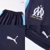 Miniconjunto Marseille 2025/26 Segunda Equipación Niño (Camiseta + Pantalón Corto) - camisetasfutbol