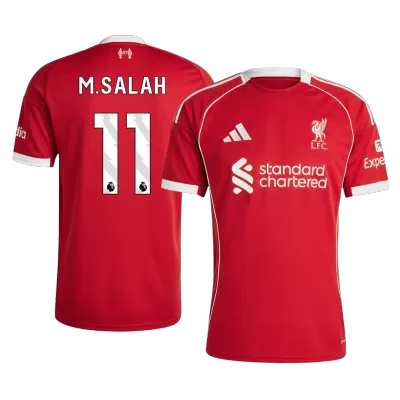 Camiseta M.SALAH #11 Liverpool 2025/26 Primera Equipación Hombre - Versión Hincha - camisetasfutbol