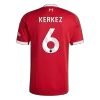 Camiseta KERKEZ #6 Liverpool 2025/26 Primera Equipación Hombre - Versión Hincha - camisetasfutbol