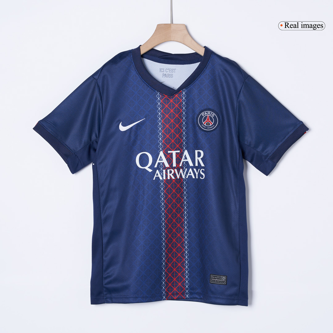 Miniconjunto Completo PSG 2025/26 Primera Equipación Niño - camisetasfutbol