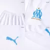 Miniconjunto Marseille 2025/26 Primera Equipación Niño (Camiseta + Pantalón Corto) - camisetasfutbol