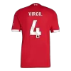 Camiseta Auténtica VIRGIL #4 Liverpool 2025/26 Primera Equipación Hombre - Versión Jugador - camisetasfutbol