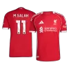Camiseta Auténtica M.SALAH #11 Liverpool 2025/26 Primera Equipación Hombre - Versión Jugador - camisetasfutbol