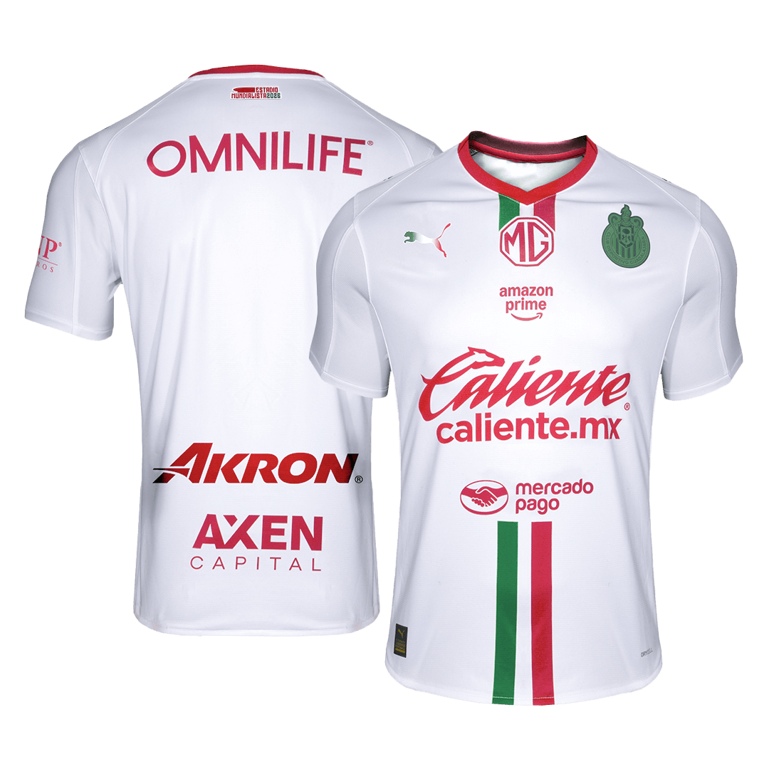 Camiseta Chivas 2025/26 Segunda Equipación Hombre - Versión Hincha - camisetasfutbol