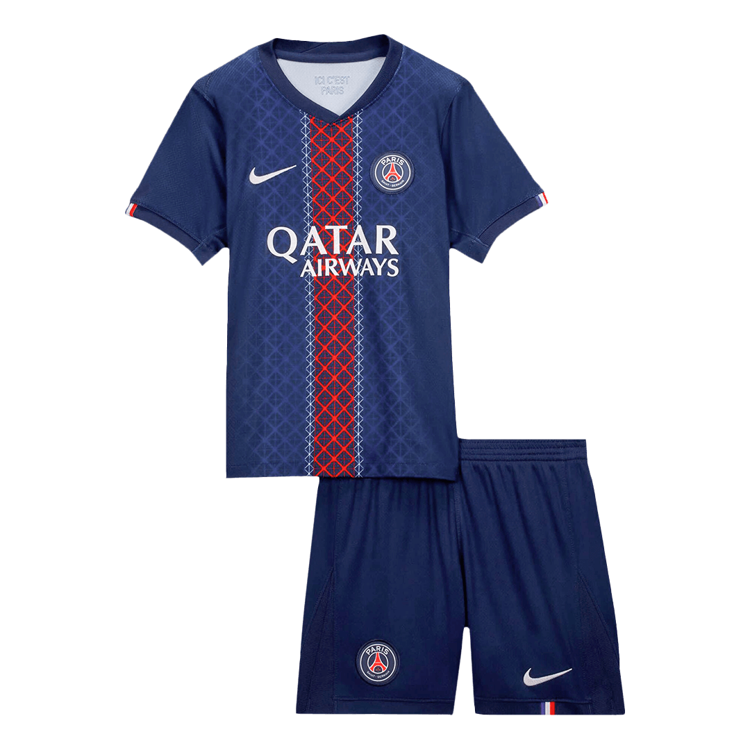 Miniconjunto PSG 2025/26 Primera Equipación Niño - camisetasfutbol