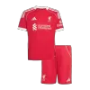 Miniconjunto Liverpool 2025/26 Primera Equipación Niño - camisetasfutbol