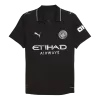 Camiseta Auténtica HAALAND #9 Manchester City 2025/26 Segunda Equipación - Versión Jugador - camisetasfutbol
