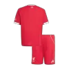 Miniconjunto Liverpool 2025/26 Primera Equipación Niño - camisetasfutbol