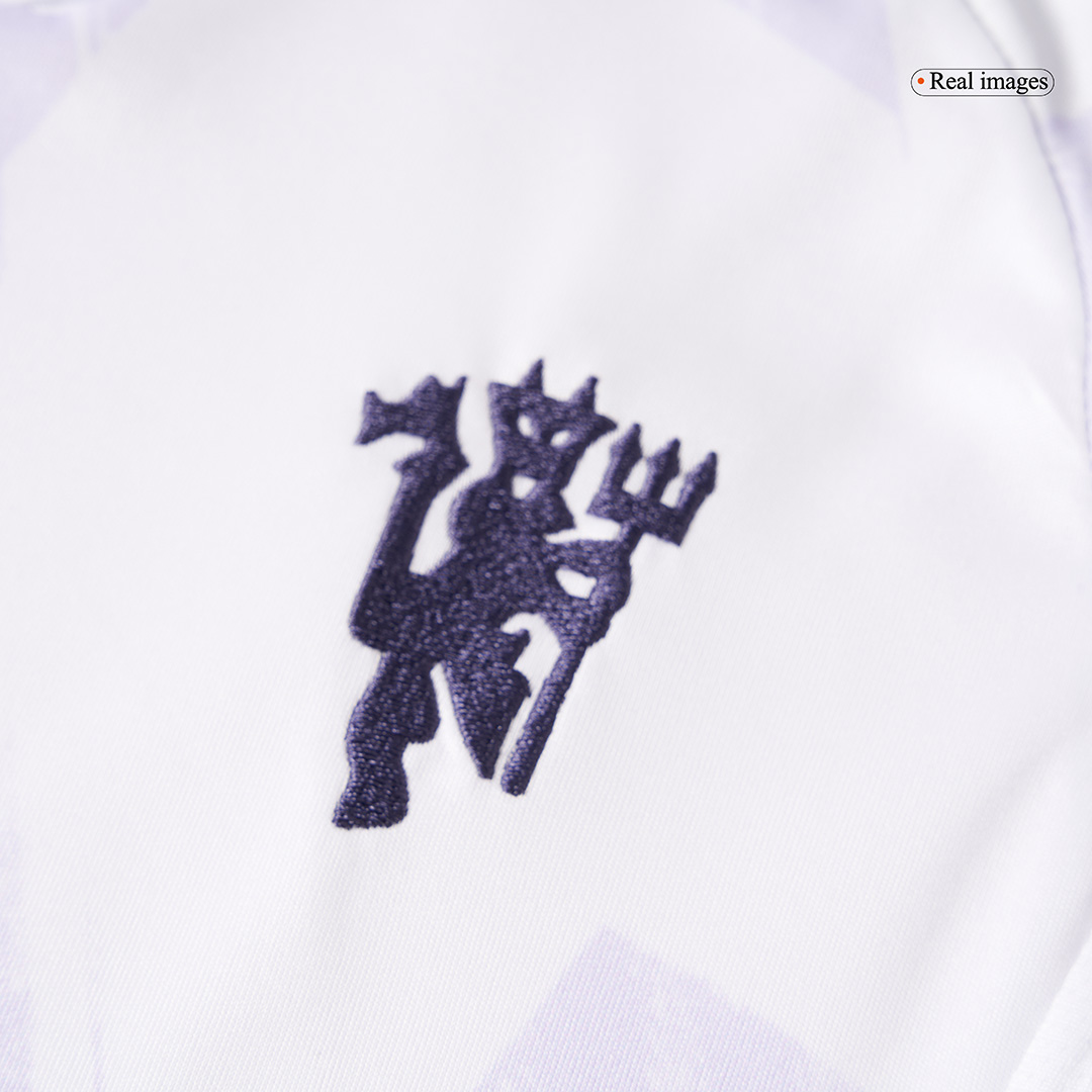 Miniconjunto Completo Manchester United 2025/26 Segunda Equipación Niño - camisetasfutbol
