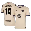 UCL Camiseta Auténtica RASHFORD #14 Barcelona 2025/26 Segunda Equipación Hombre - Versión Jugador - camisetasfutbol