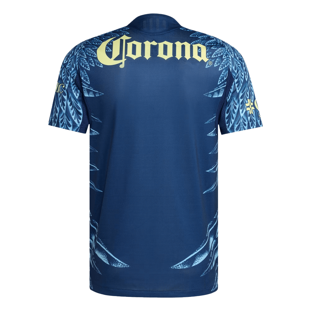 Camiseta Auténtica Club America Aguilas 2025/26 Segunda Equipación - Versión Jugador - camisetasfutbol