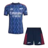 Conjunto Arsenal 
2025/26 Segunda Equipación (Camiseta + Pantalón Corto) - camisetasfutbol