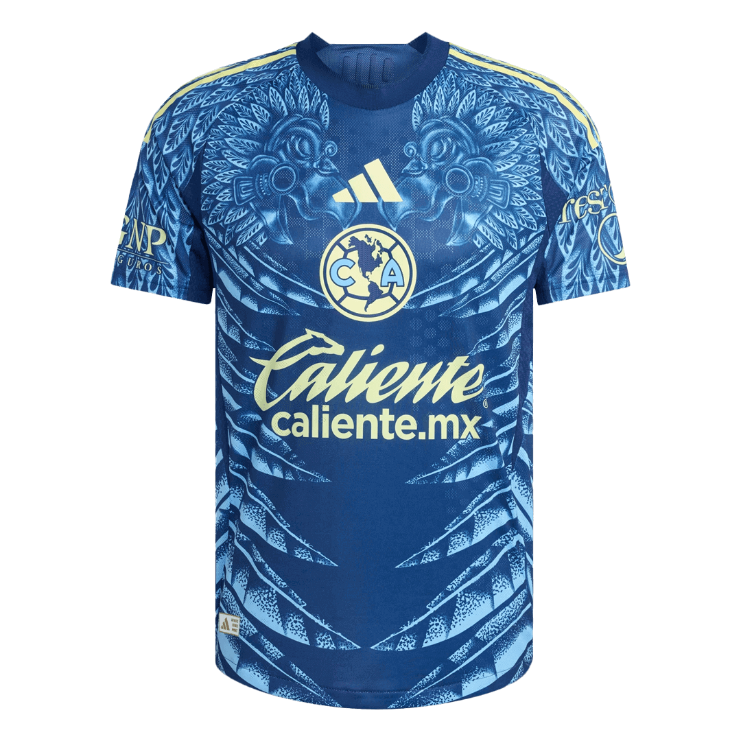 Camiseta Auténtica Club America Aguilas 2025/26 Segunda Equipación - Versión Jugador - camisetasfutbol
