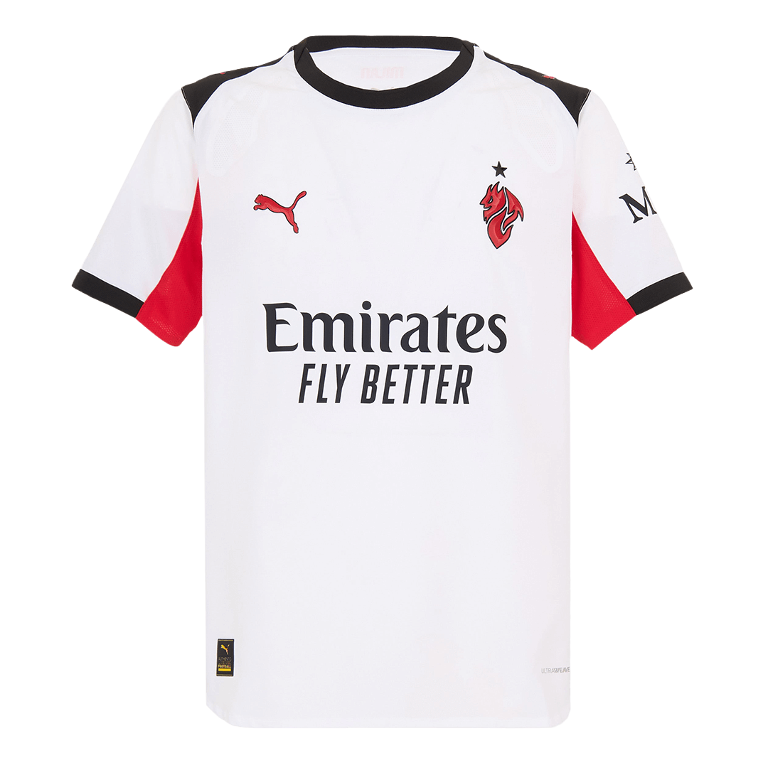 Camiseta Auténtica AC Milan 2025/26 Segunda Equipación - Versión Jugador - camisetasfutbol