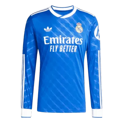 Camiseta Manga Larga Real Madrid 2025/26 Tercera Equipación - Versión Hincha - camisetasfutbol