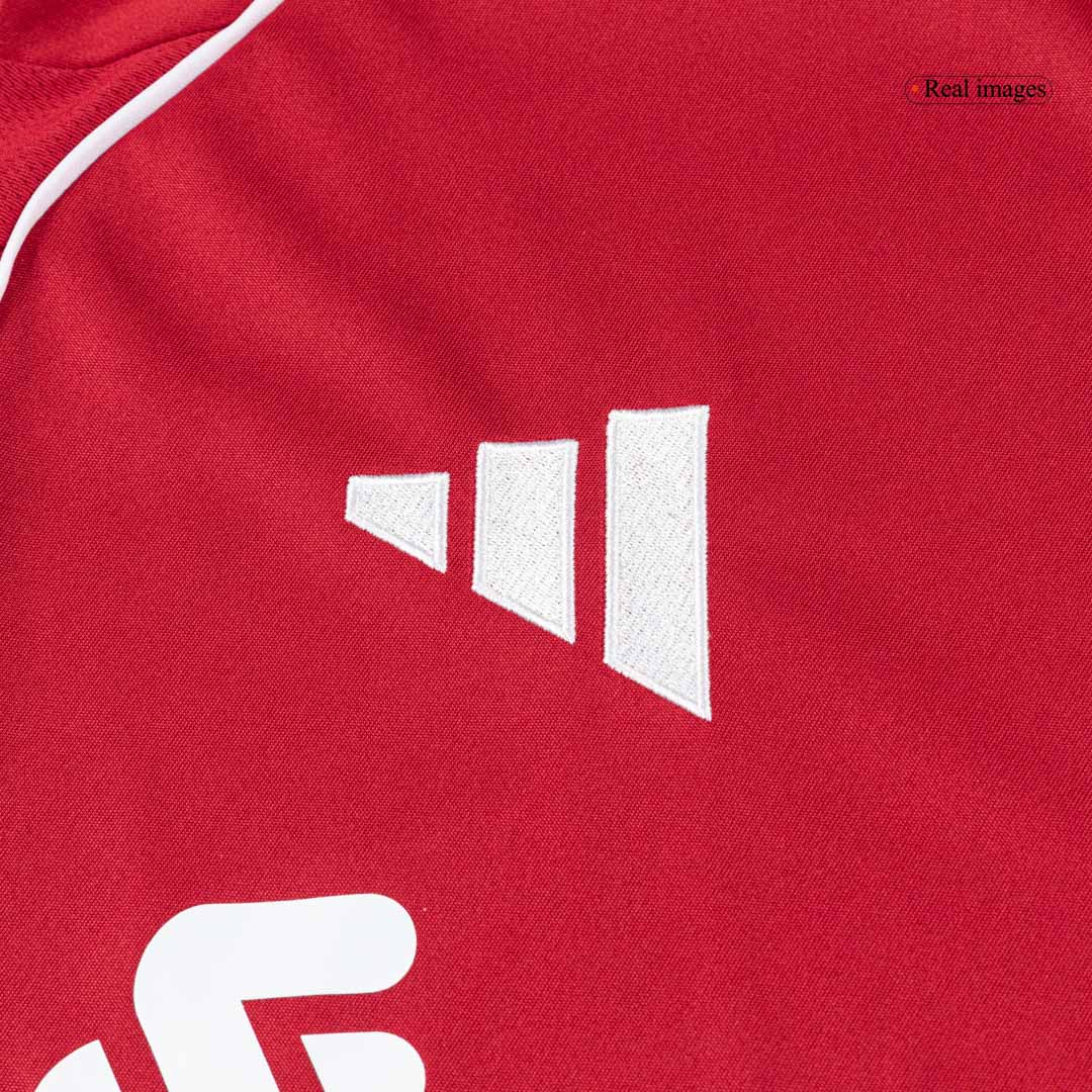 Conjunto Liverpool 
2025/26 Primera Equipación - camisetasfutbol