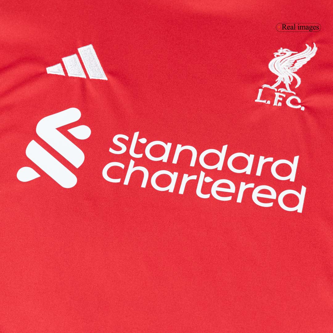 Miniconjunto Completo Liverpool 2025/26 Primera Equipación Niño - camisetasfutbol